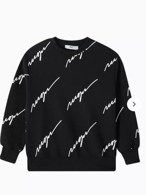 MSGM Girls Graphic Logo Sweatshirt Size 12
